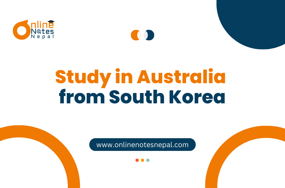 Study in Australia from South Korea